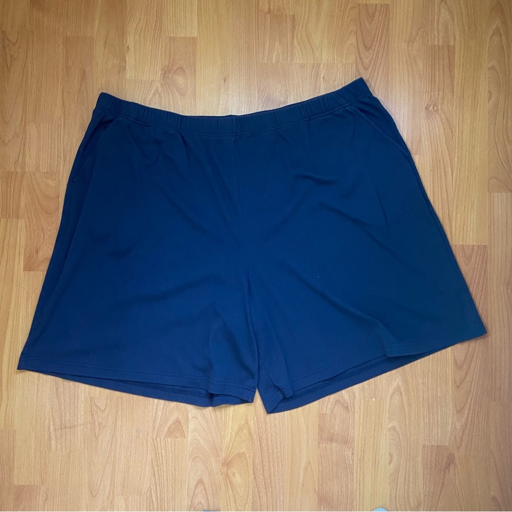 Women Within Navy Blue Shorts Size 4X